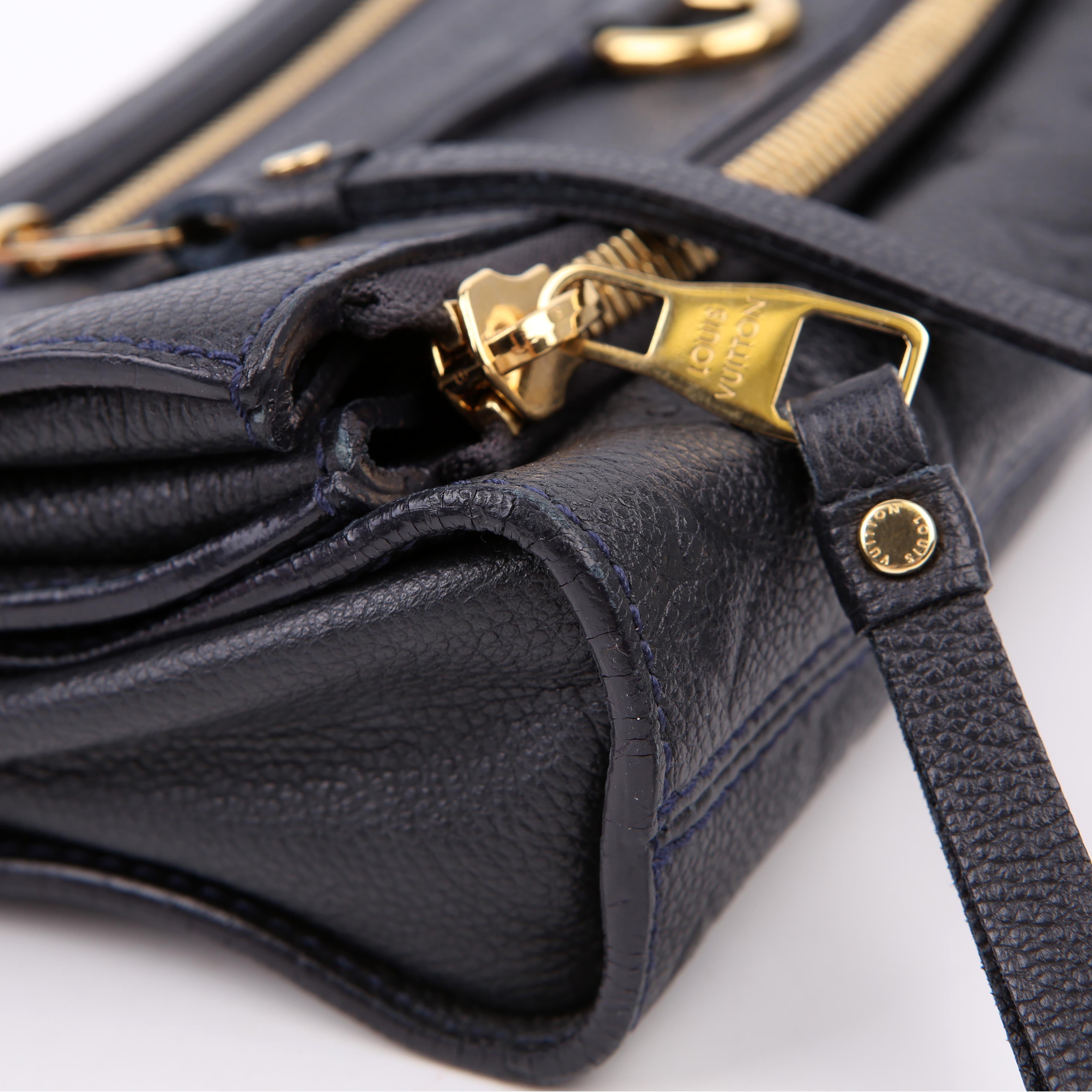 Petillante Clutch Empreinte Black