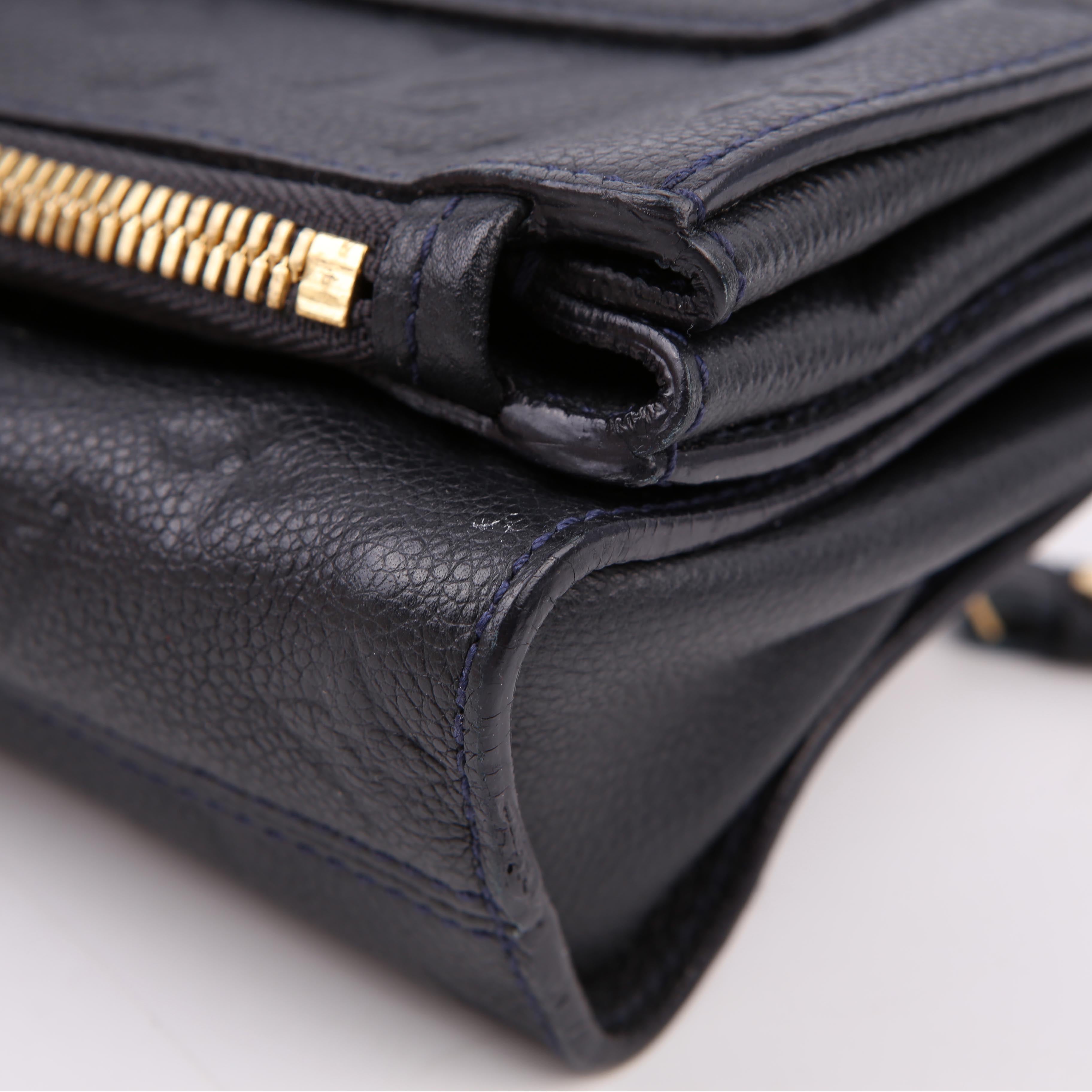Petillante Clutch Empreinte Black