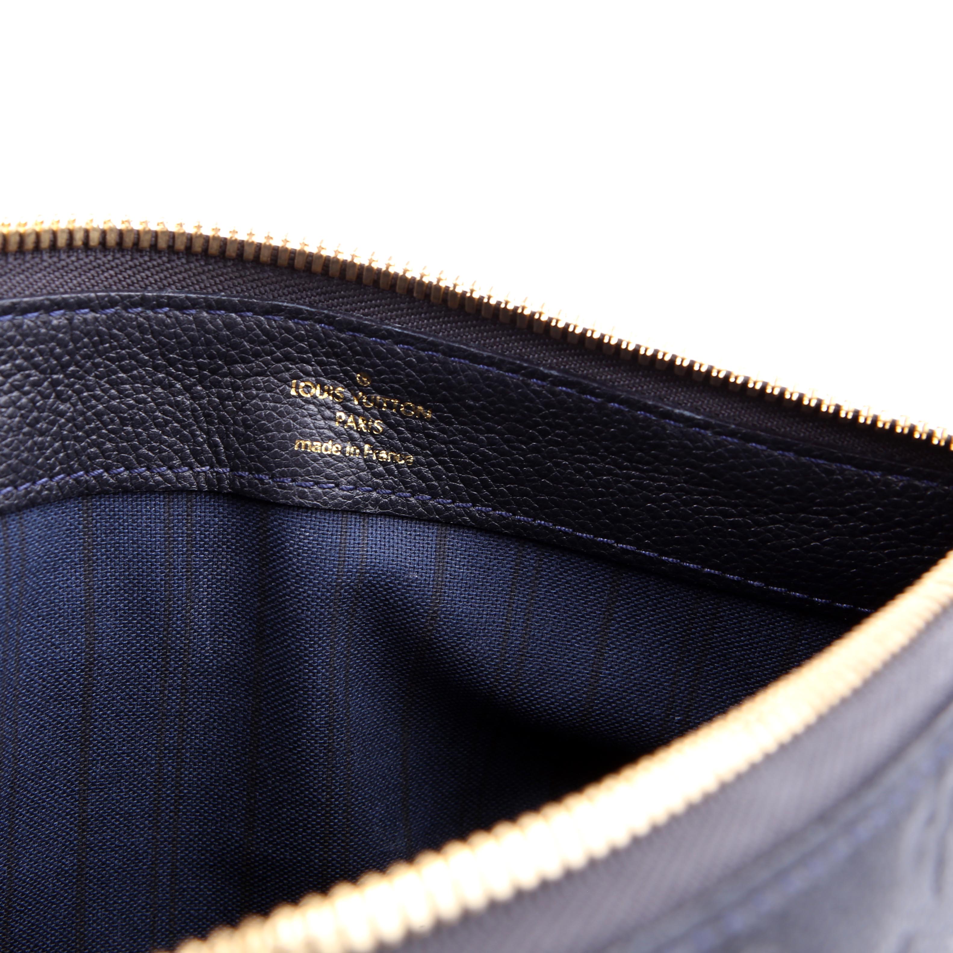 Petillante Clutch Empreinte Black