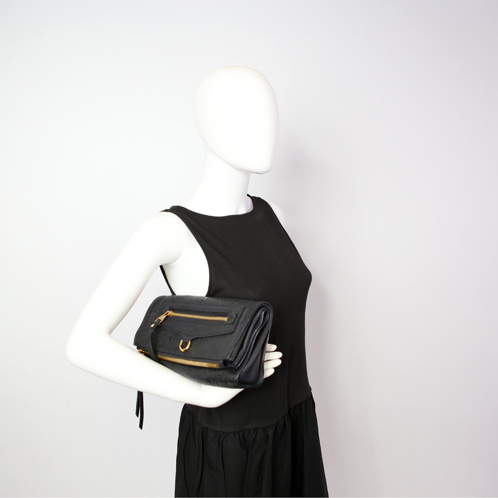 Petillante Clutch Empreinte Black