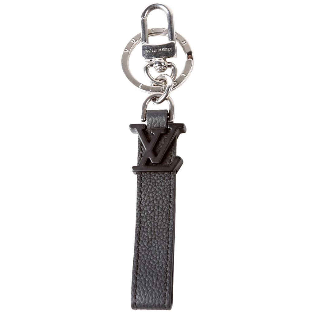 LV Aerogram Key Holder Bag Charm Black