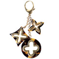 Insolence Bag Charm Gold/Brown