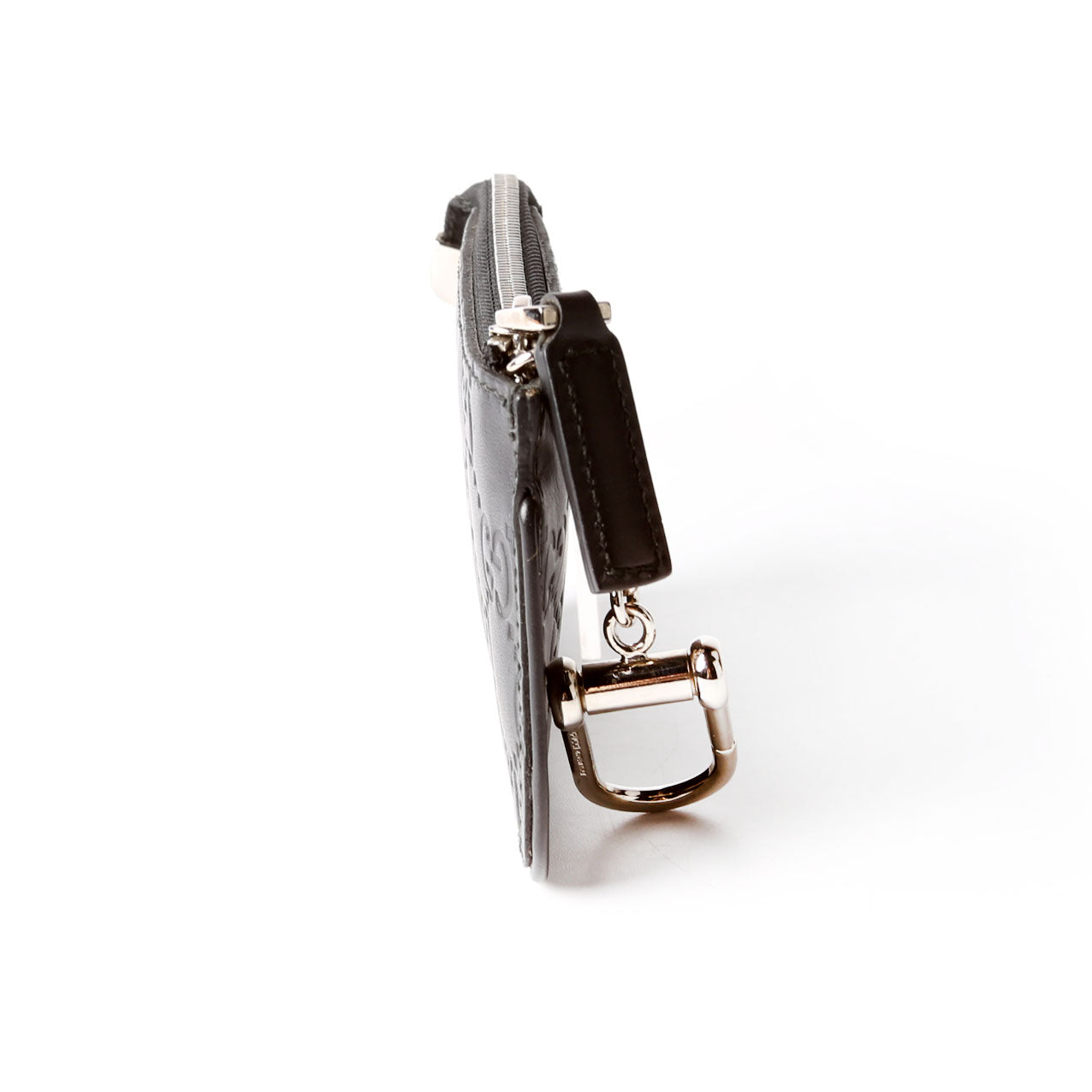 Gucci 223183 Guccissima Key Pouch Black