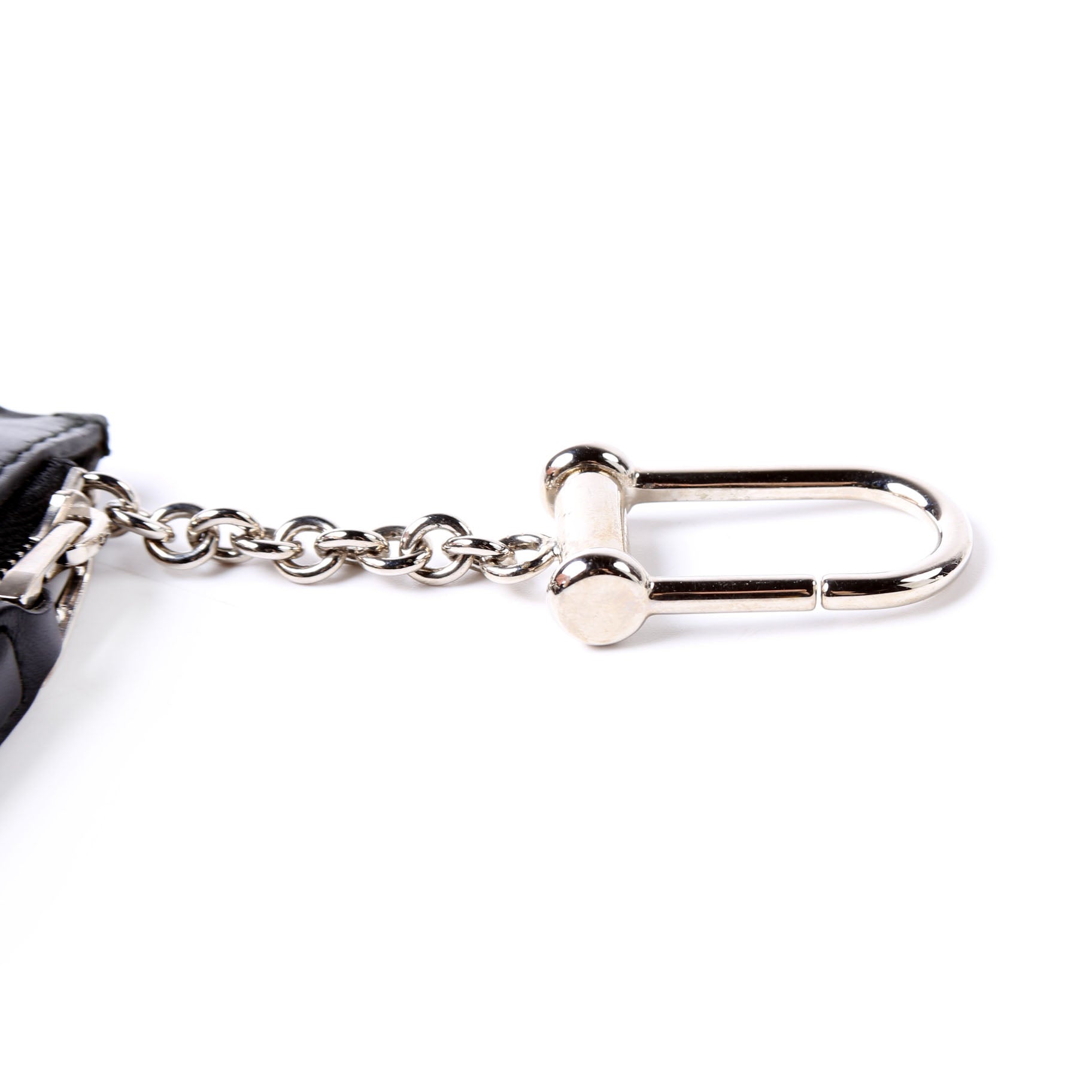 Gucci 223183 Guccissima Key Pouch Black