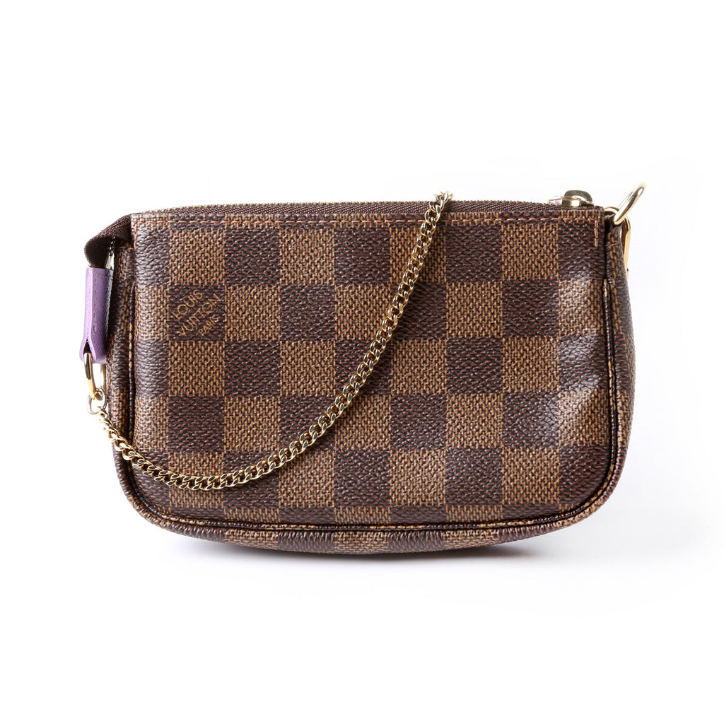 Pochette Accessories Mini Illustre Damier Ebene