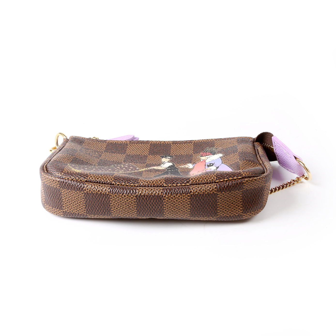 Pochette Accessories Mini Illustre Damier Ebene