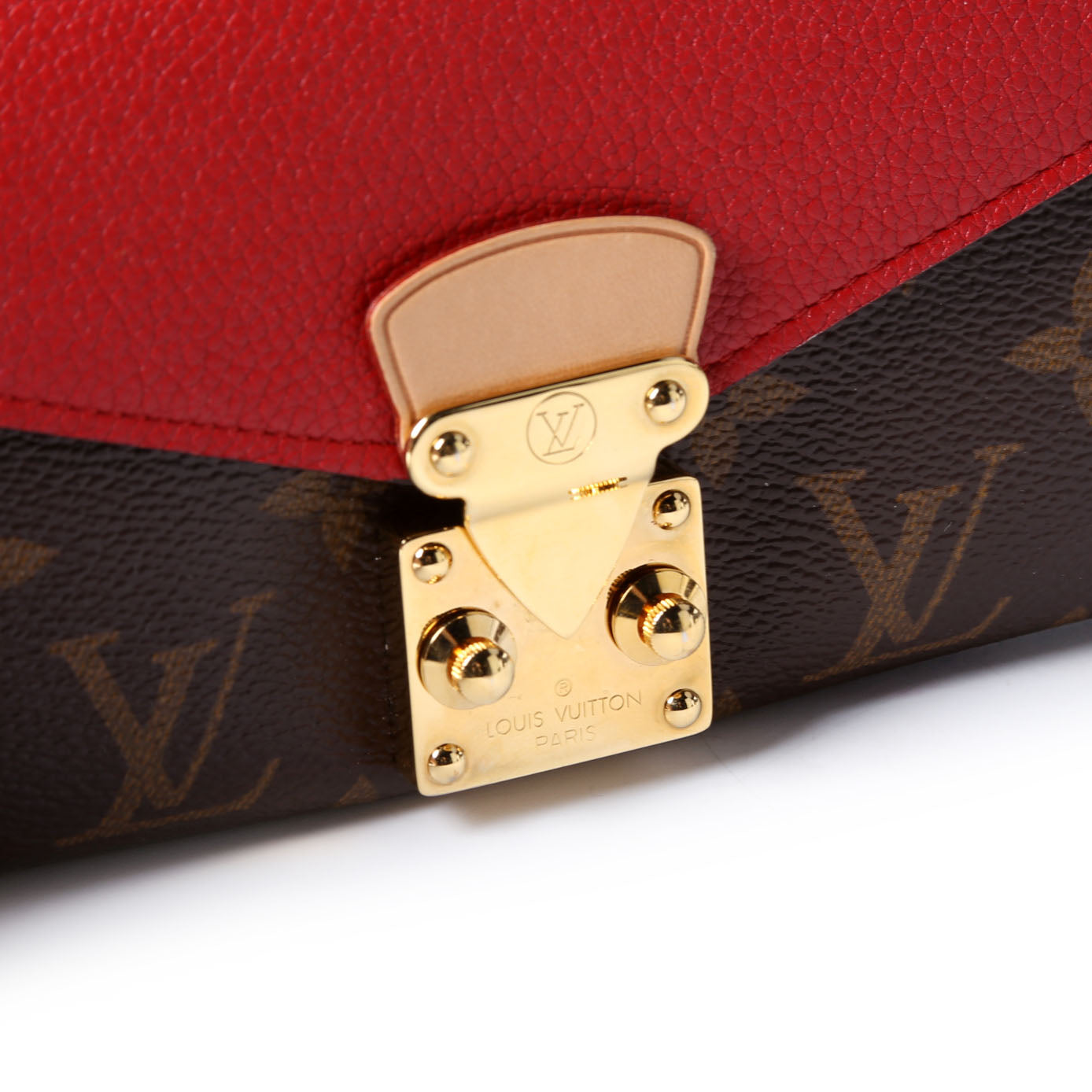 Pallas Wallet Monogram Long Red