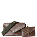 Felicie Strap And Go Monogram Green