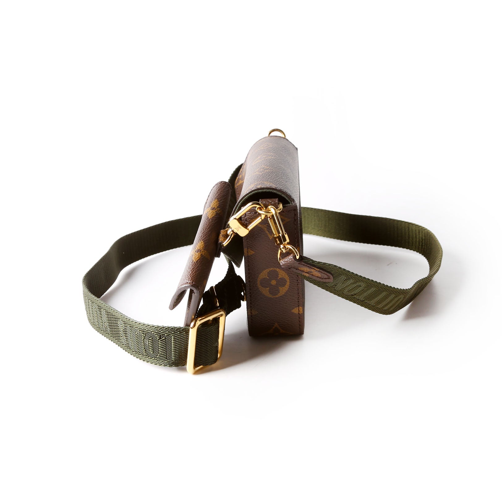 Felicie Strap And Go Monogram Green