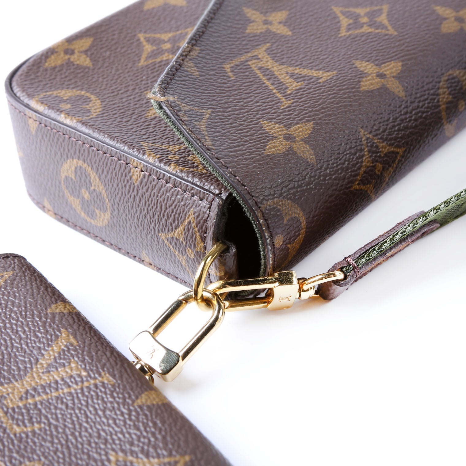 Felicie Strap And Go Monogram Green