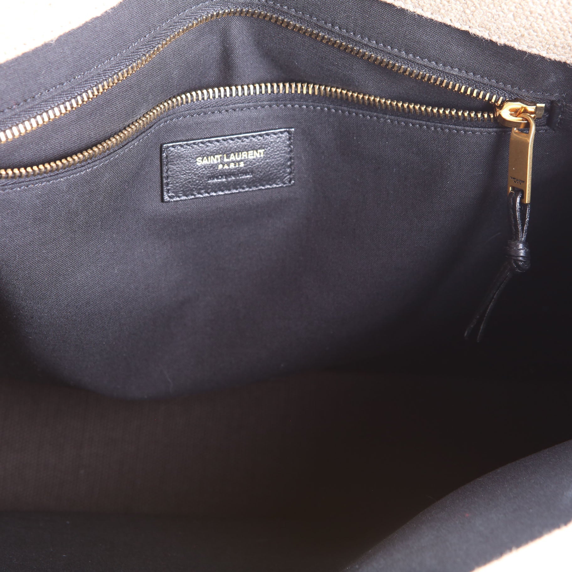 Rive Gauche Canvas Tote Bag 499290 Brown/Beige