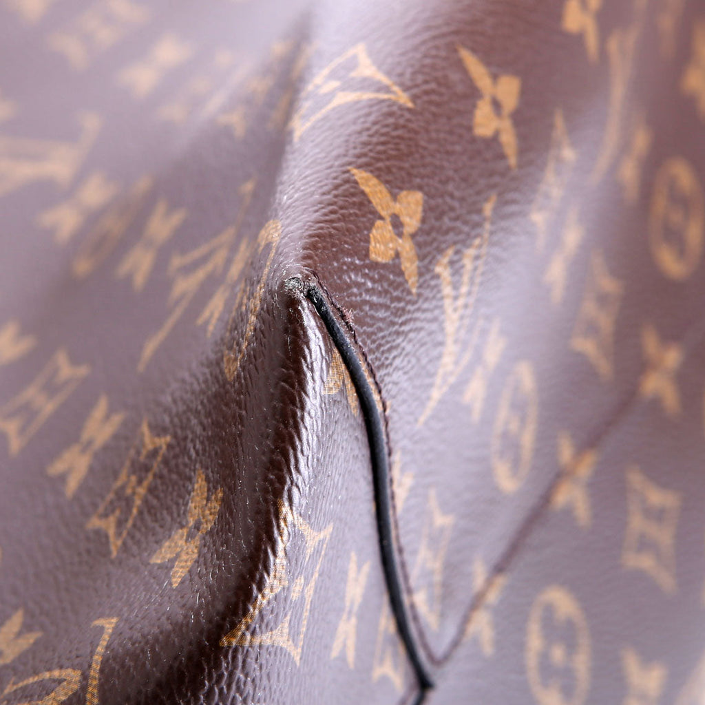 Flower Hobo Monogram Brown/Black