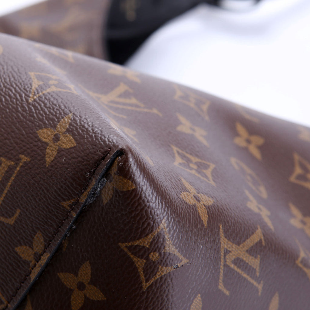 Flower Hobo Monogram Brown/Black