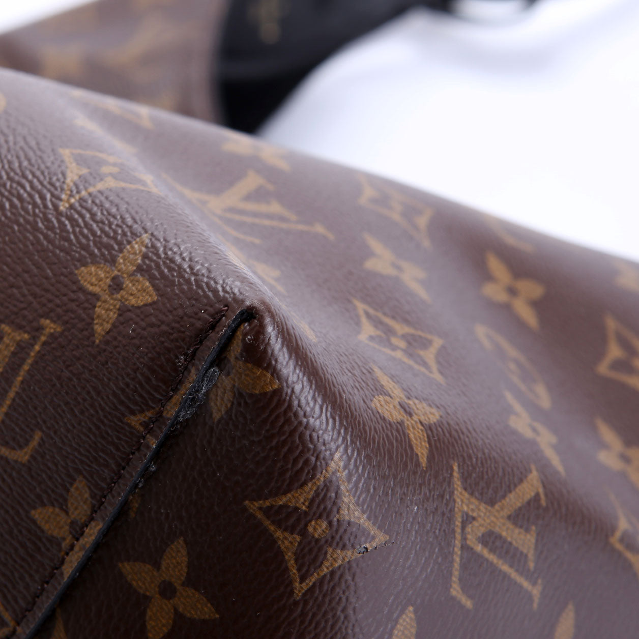 Flower Hobo Monogram Brown/Black