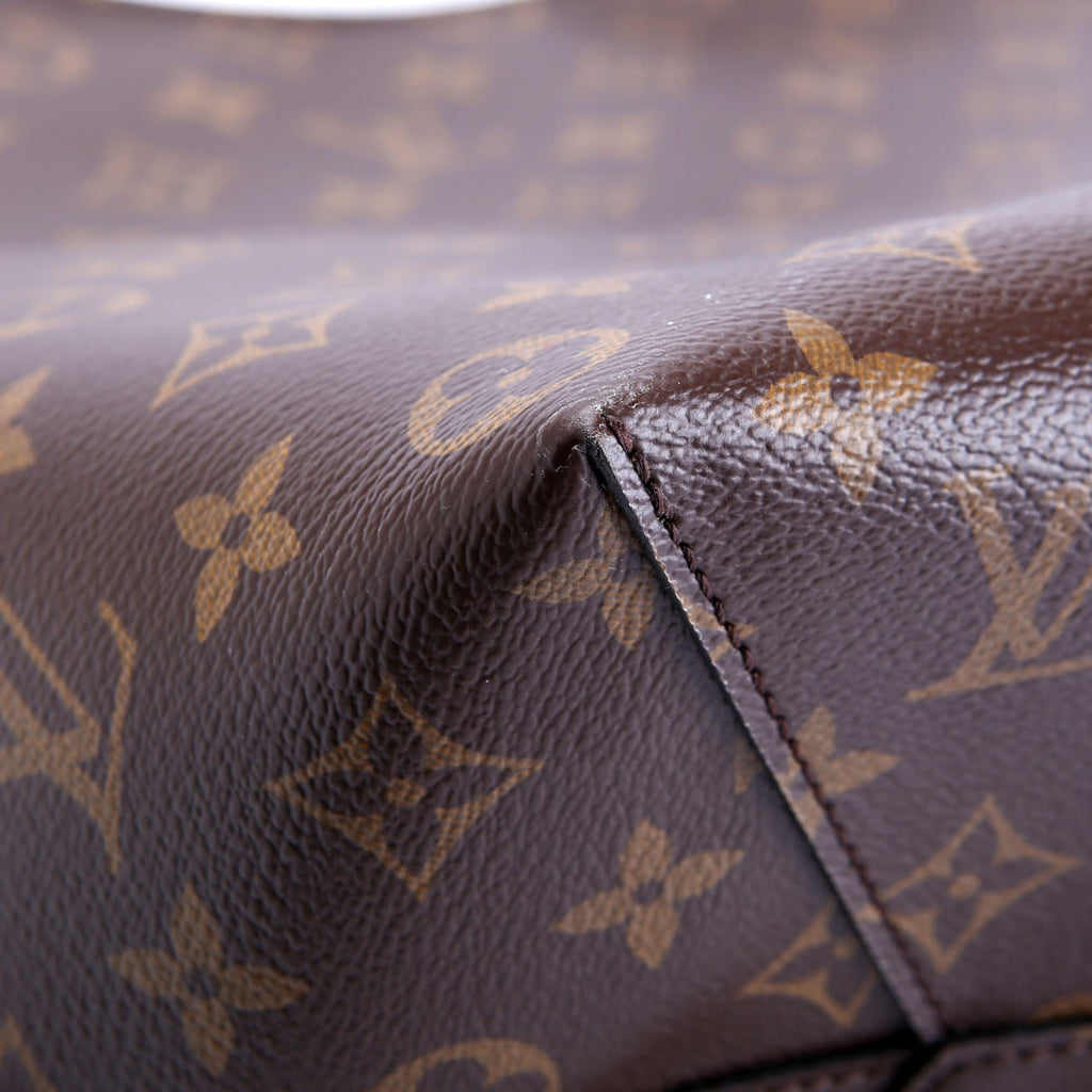 Flower Hobo Monogram Brown/Black