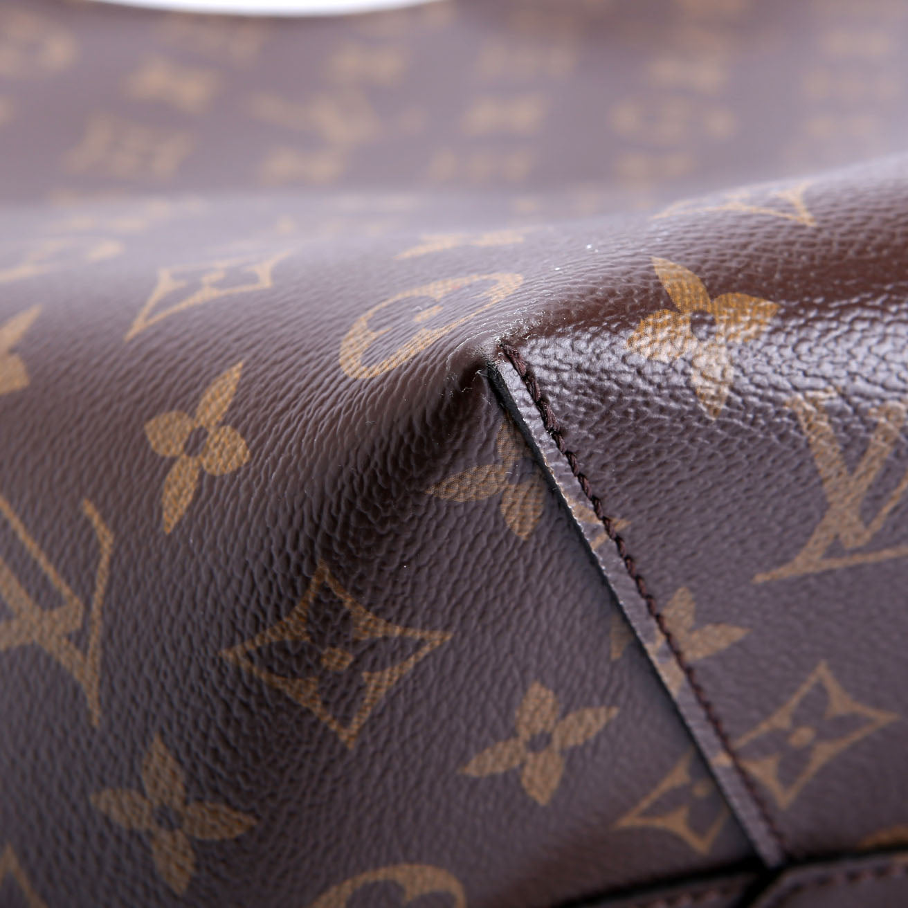 Flower Hobo Monogram Brown/Black