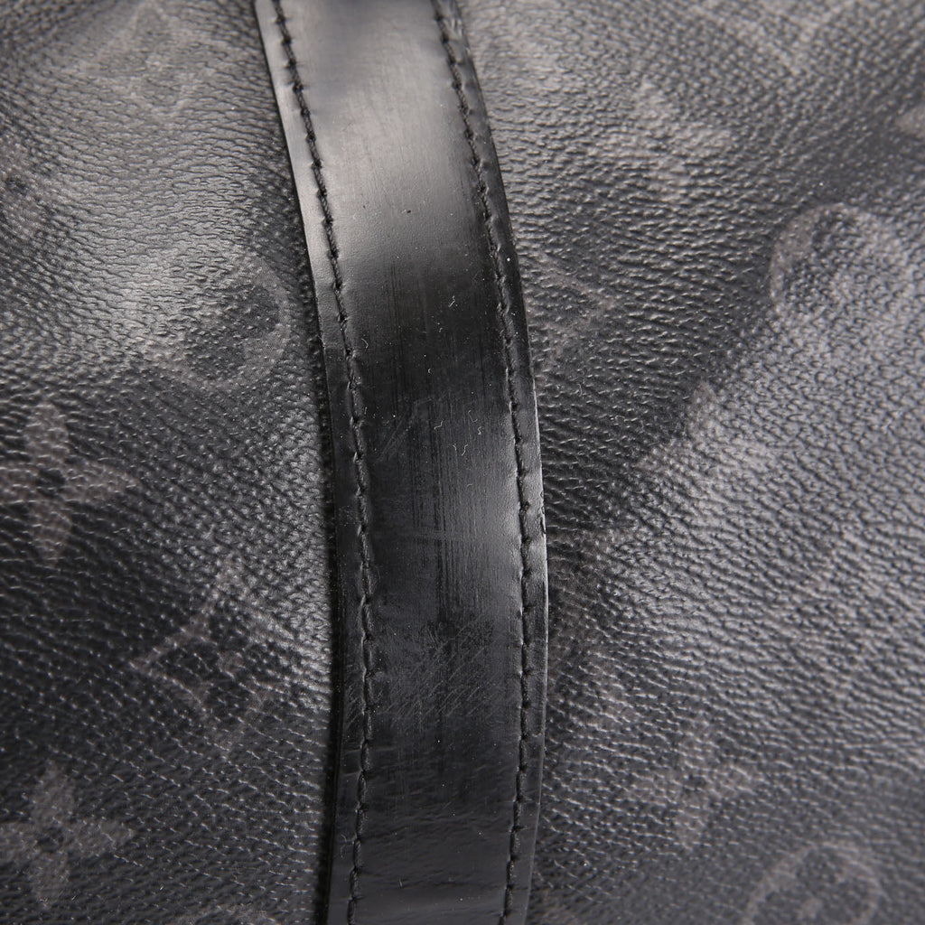 Keepall 55 Eclipse Bandouliere Black/Gray