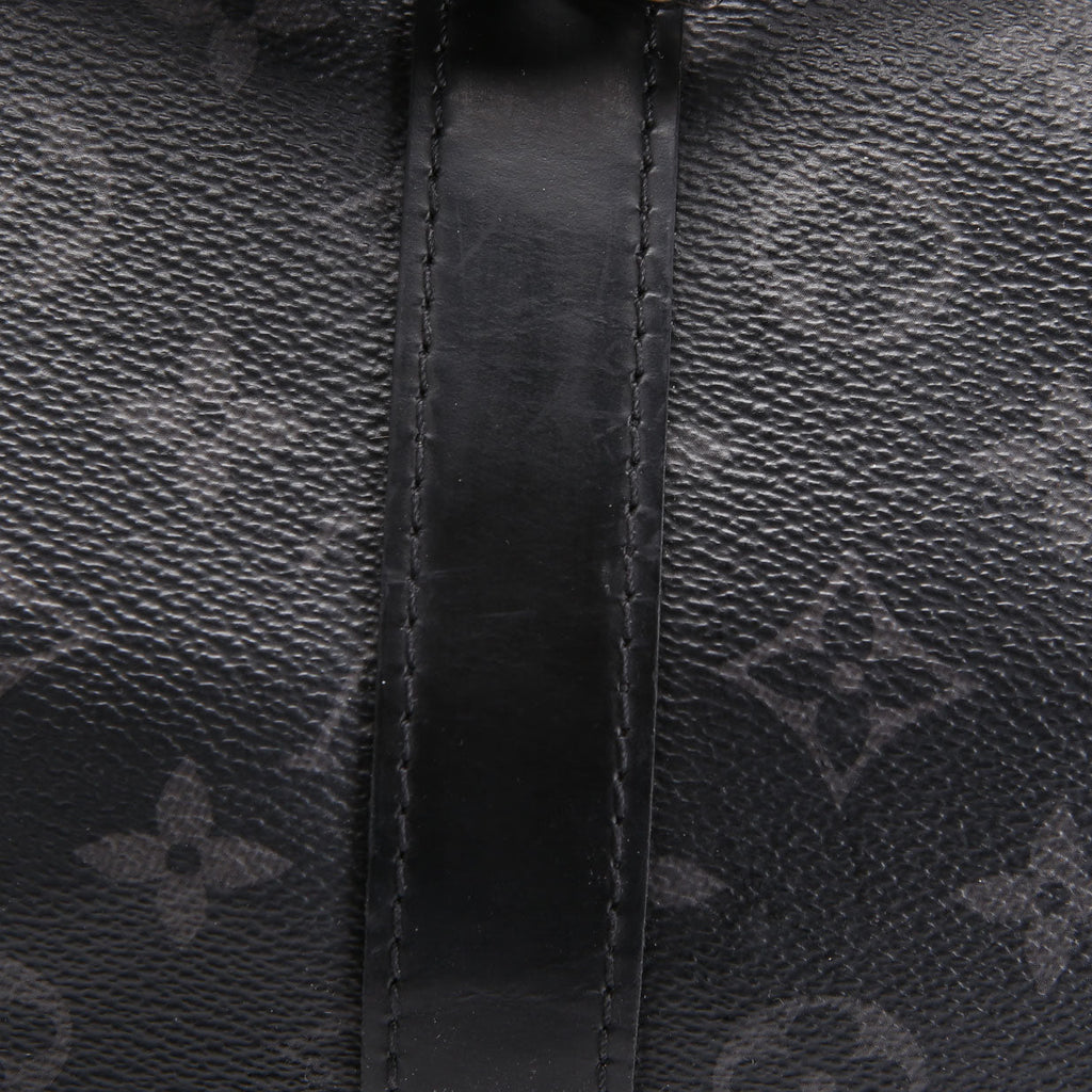 Keepall 55 Eclipse Bandouliere Black/Gray