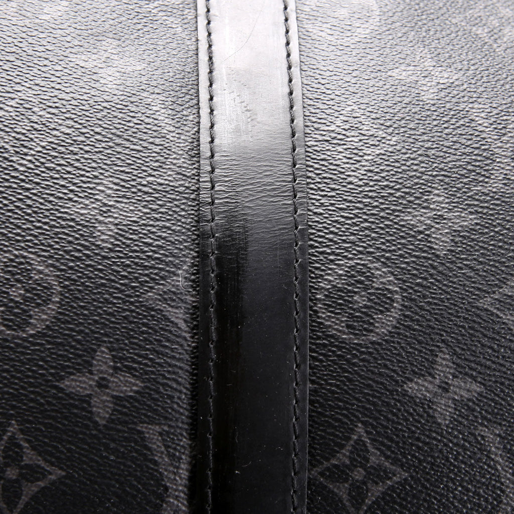 Keepall 55 Eclipse Bandouliere Black/Gray