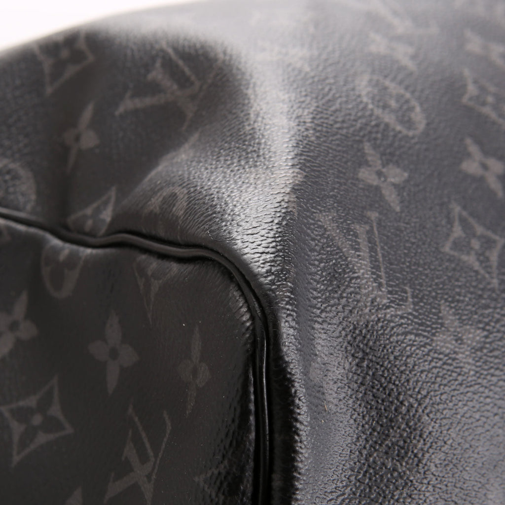 Keepall 55 Eclipse Bandouliere Black/Gray
