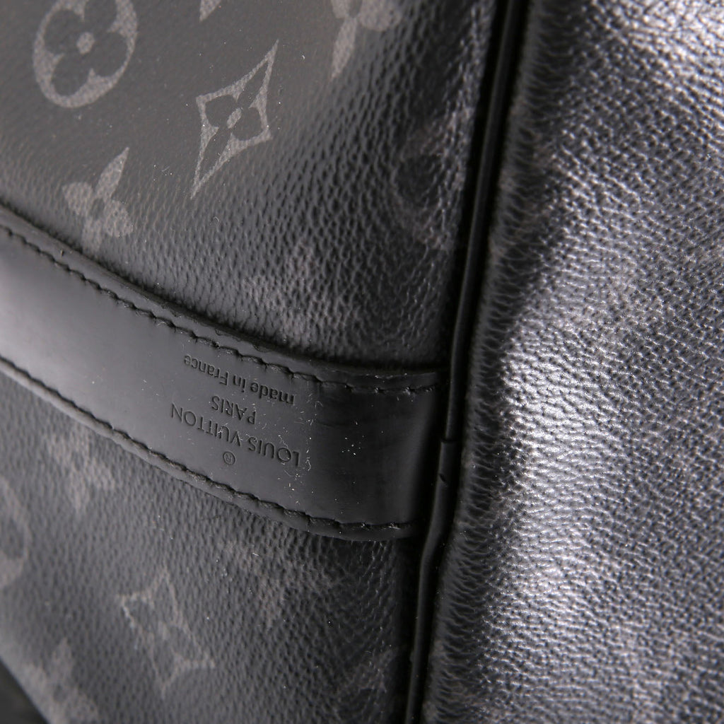 Keepall 55 Eclipse Bandouliere Black/Gray
