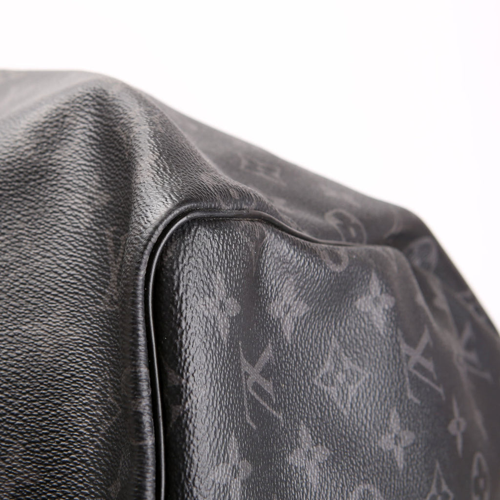 Keepall 55 Eclipse Bandouliere Black/Gray
