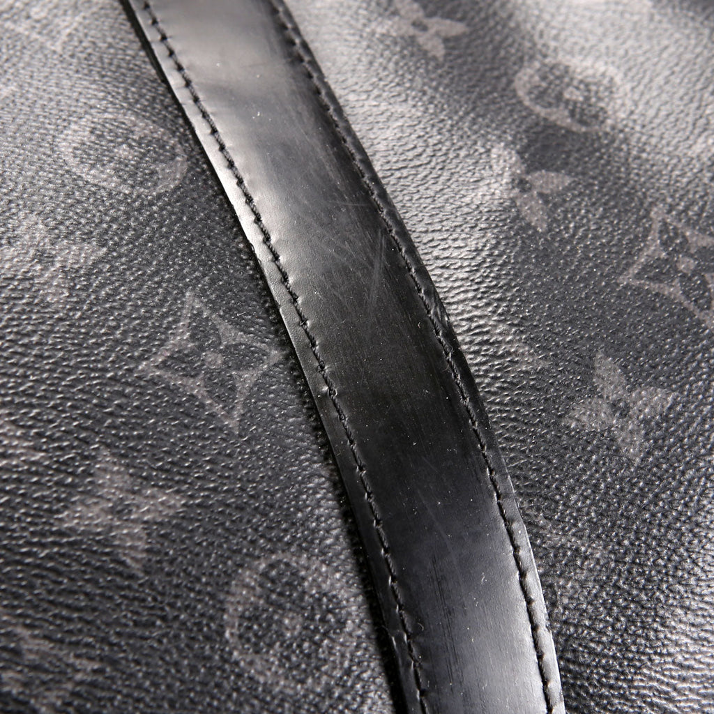 Keepall 55 Eclipse Bandouliere Black/Gray