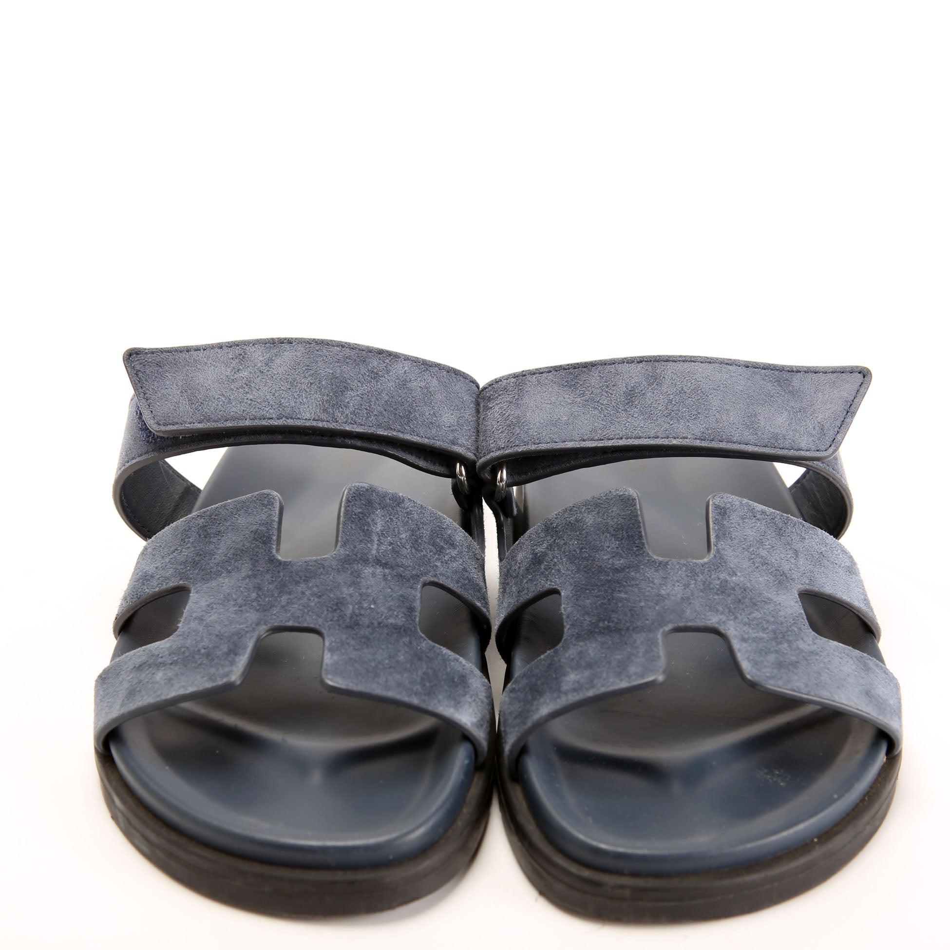Hermes Chypre Suede Sandal Size 37