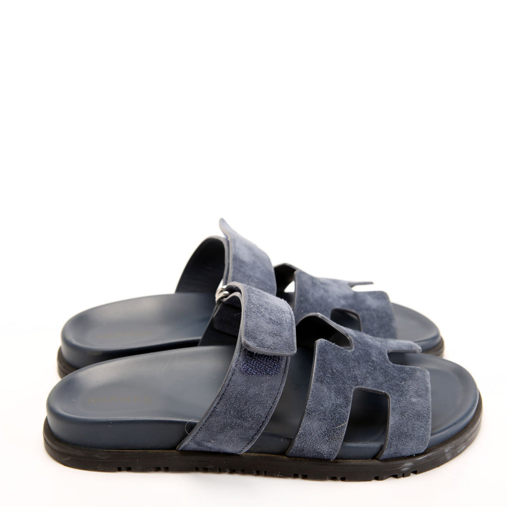 Hermes Chypre Suede Sandal Size 37