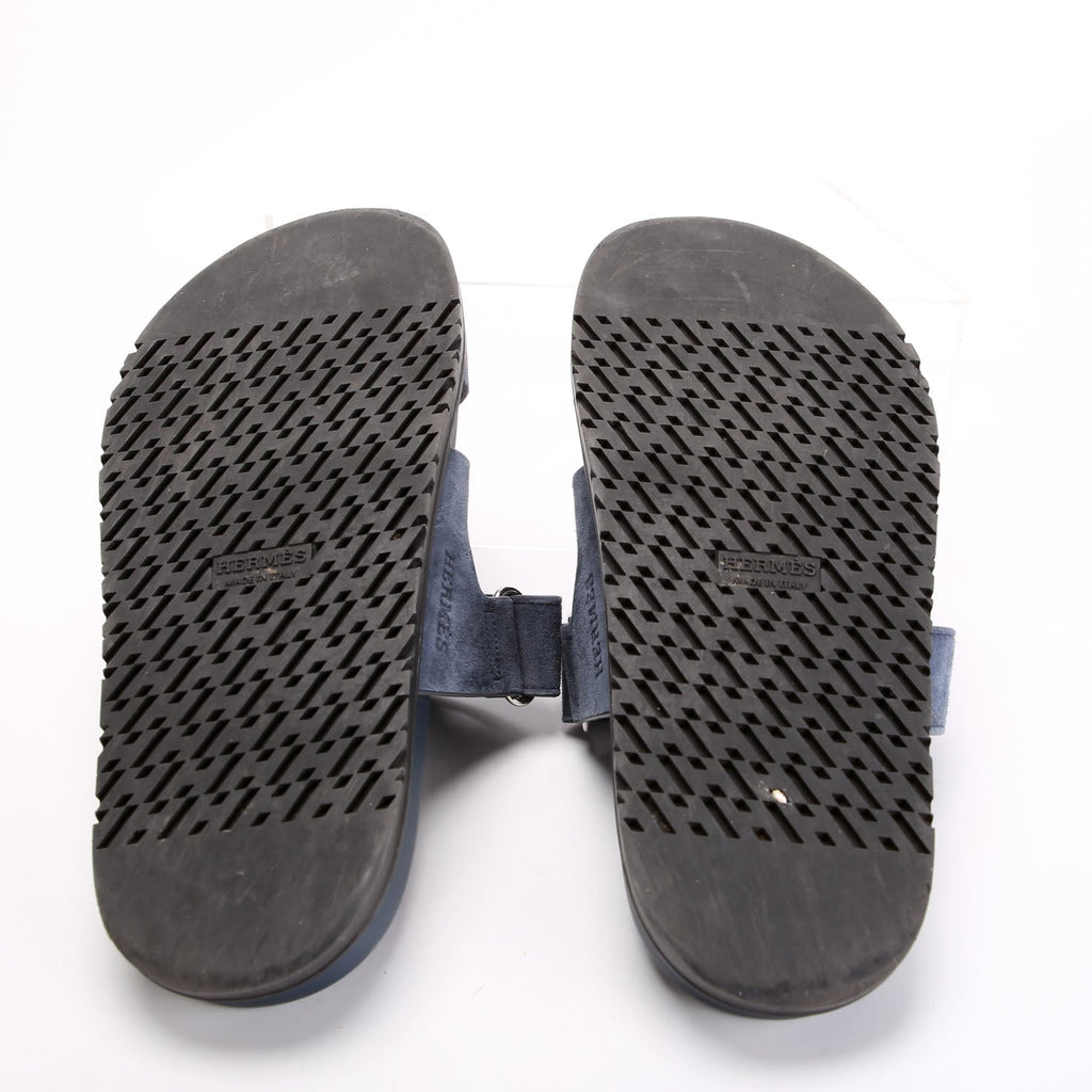 Hermes Chypre Suede Sandal Size 37
