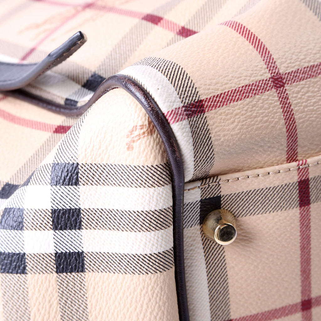 Haymarket Check Small Canterbury Tote