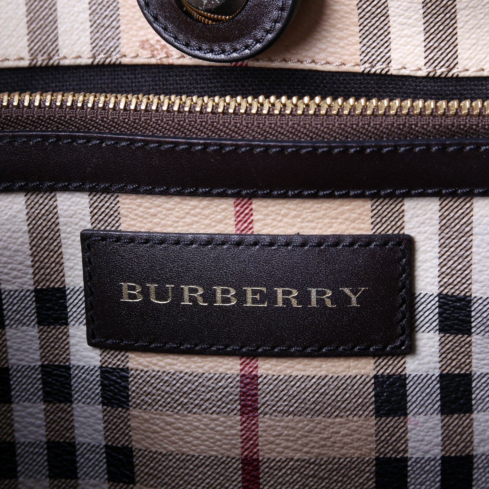 Haymarket Check Small Canterbury Tote