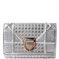 Dior Diorama Compact Wallet Silver