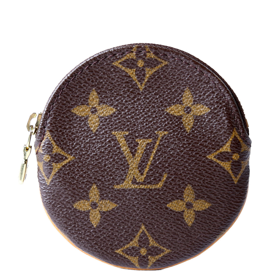 Round Coin Purse Monogram