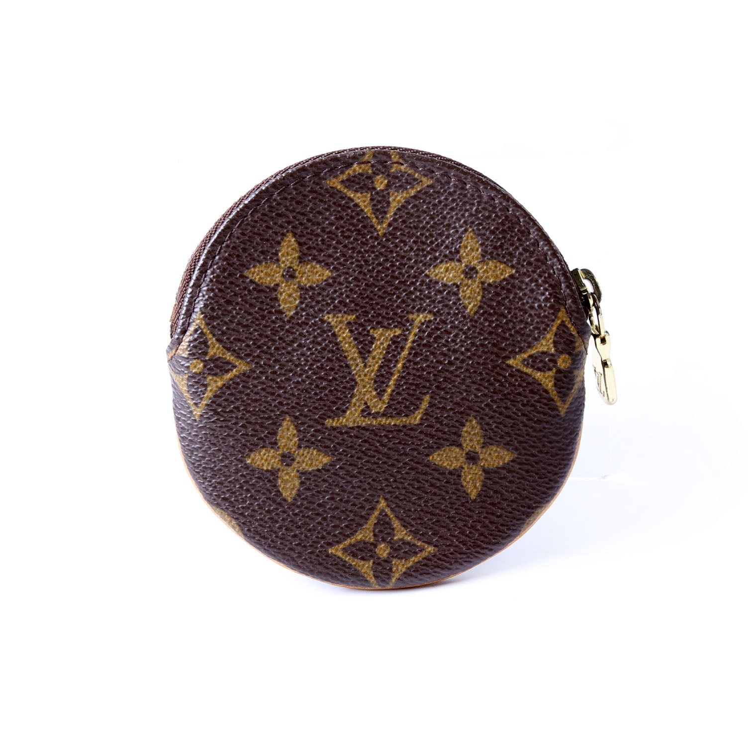 Round Coin Purse Monogram