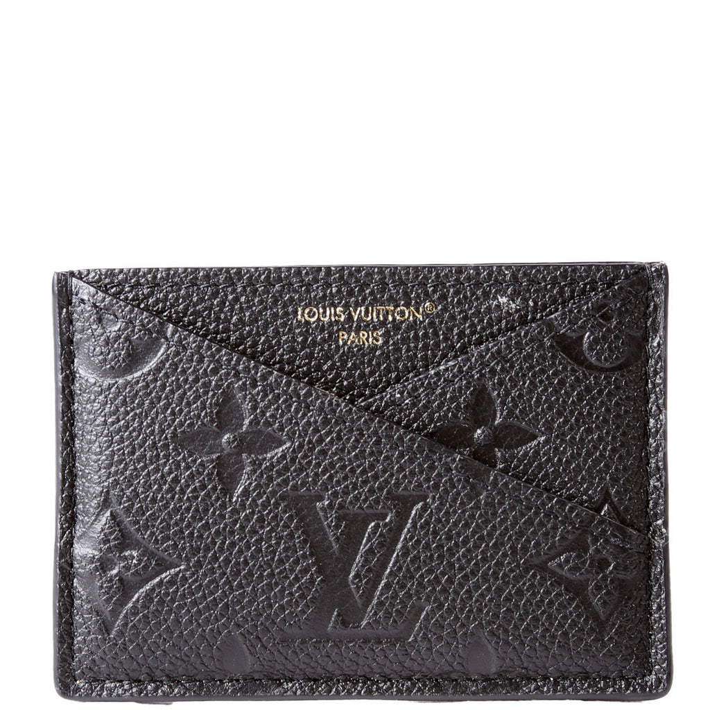 Criss-Cross Card Holder Empreinte Black
