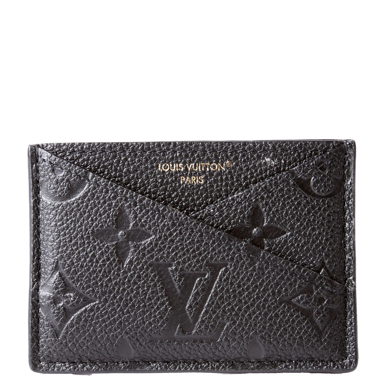 Criss-Cross Card Holder Empreinte Black