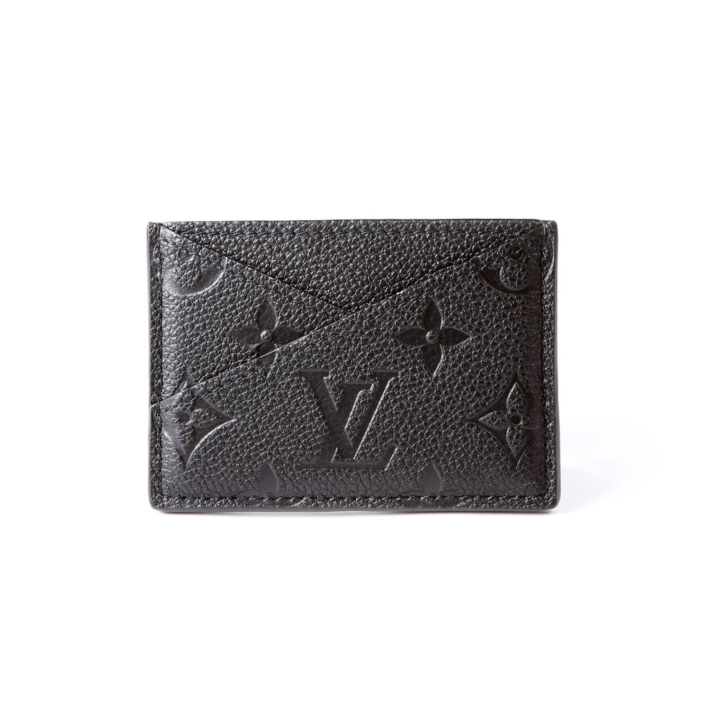 Criss-Cross Card Holder Empreinte Black