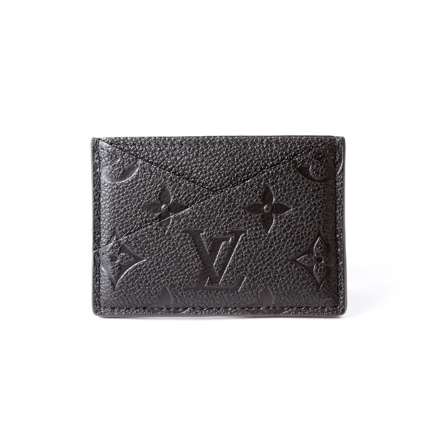 Criss-Cross Card Holder Empreinte Black