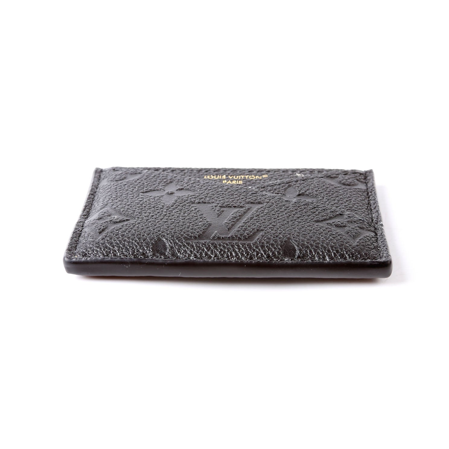 Criss-Cross Card Holder Empreinte Black