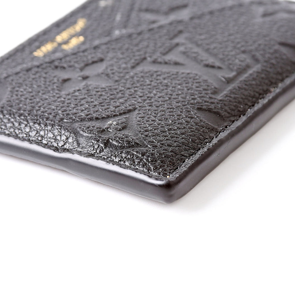 Criss-Cross Card Holder Empreinte Black