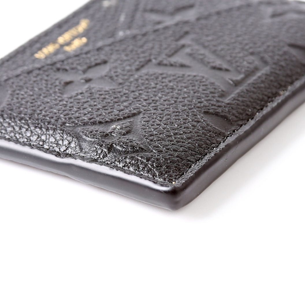 Criss-Cross Card Holder Empreinte Black