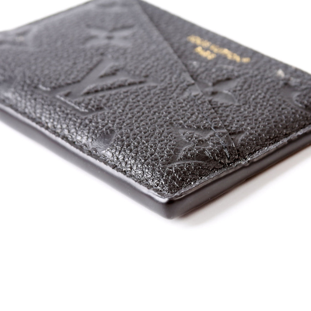 Criss-Cross Card Holder Empreinte Black