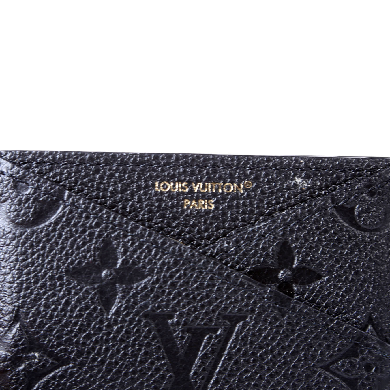 Criss-Cross Card Holder Empreinte Black