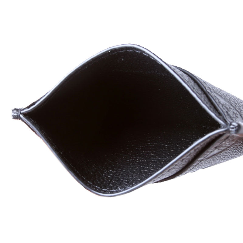 Criss-Cross Card Holder Empreinte Black