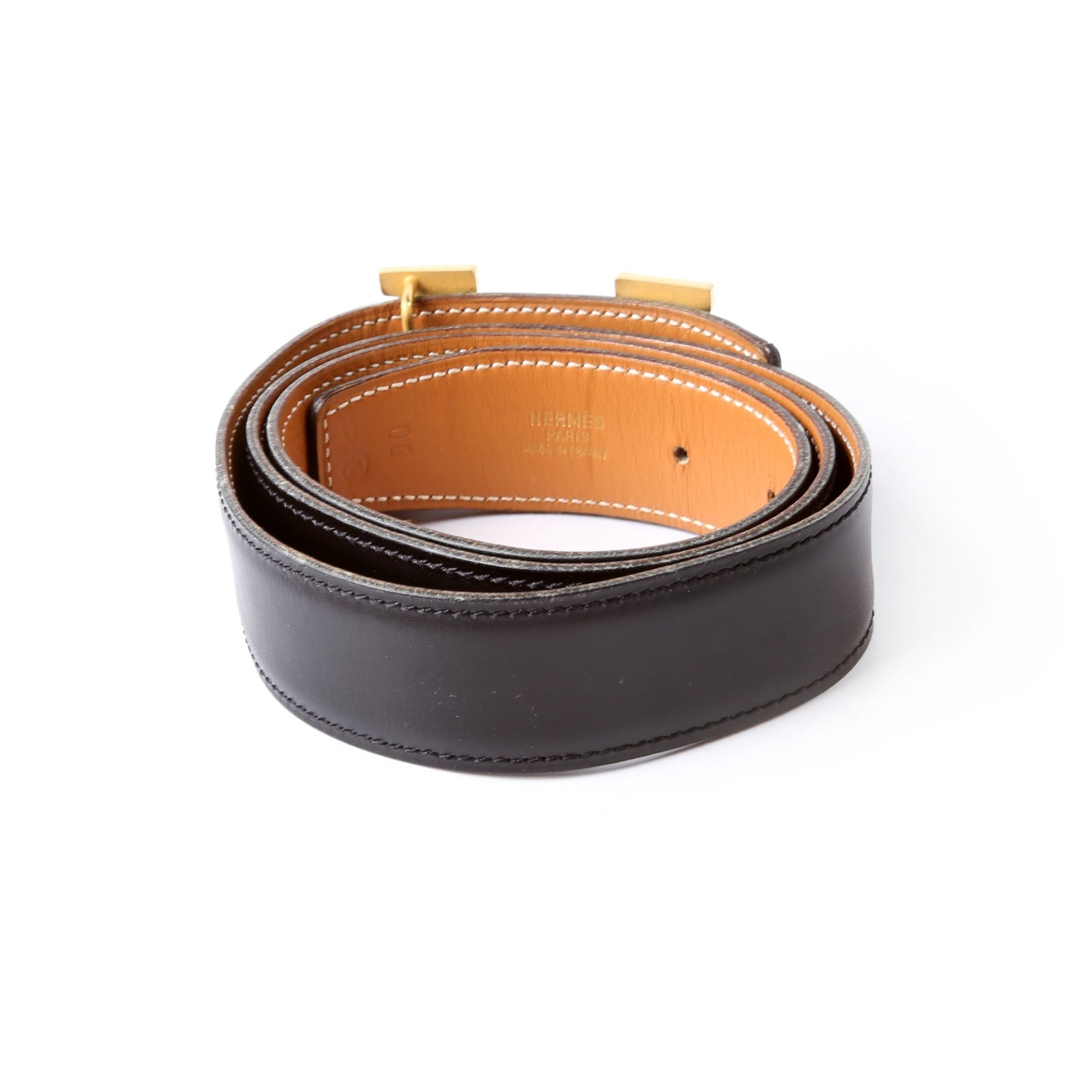 Constance H Reversible Belt Size 80 Black/Brown