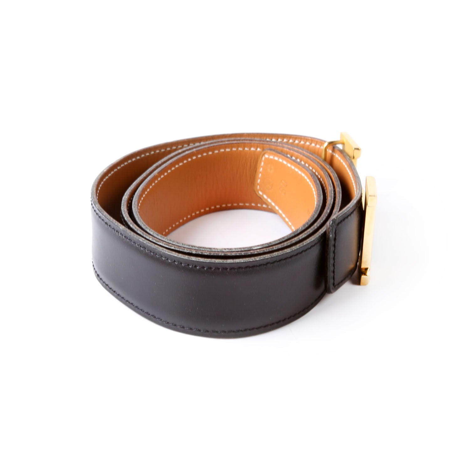 Constance H Reversible Belt Size 80 Black/Brown