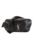 SAINT LAURENT Cassandre Belt Bag 589959 Black