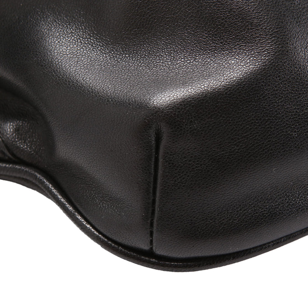 SAINT LAURENT Cassandre Belt Bag 589959 Black