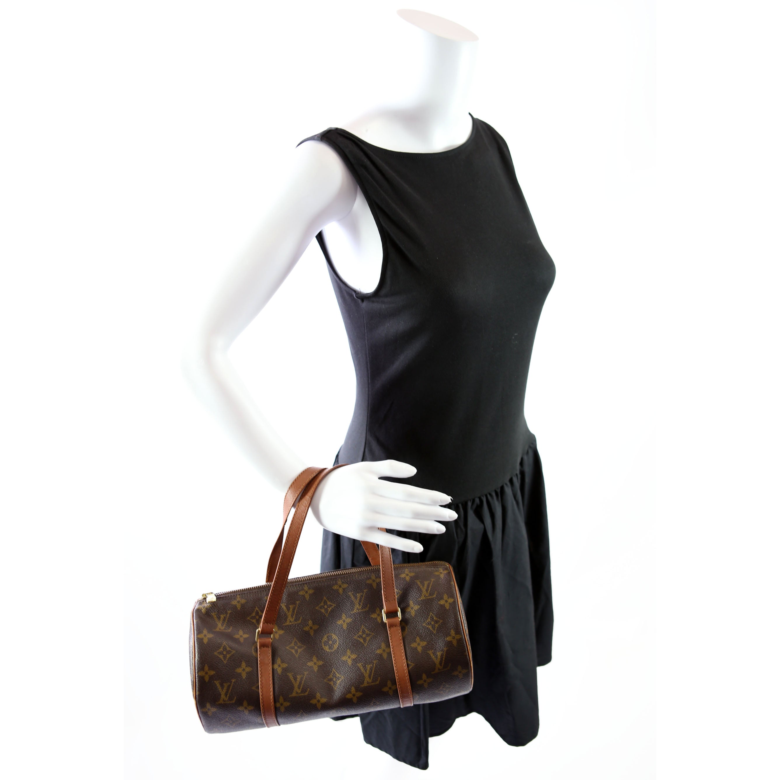Papillon 30 11.5 In Monogram Brown